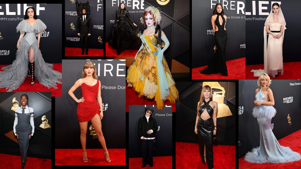 All The Celebrity Red-Carpet Looks at the 2025 Grammys