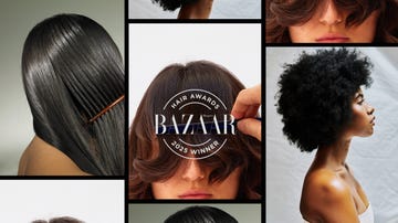 collage of diverse hairstyles showcasing different textures and styles