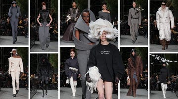 fashion runway showcasing diverse avantgarde clothing designs
