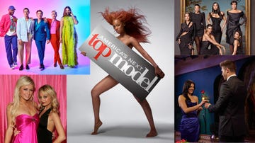 various scenes related to a modeling competition