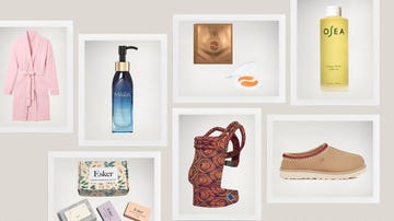 collection of selfcare and comfort products
