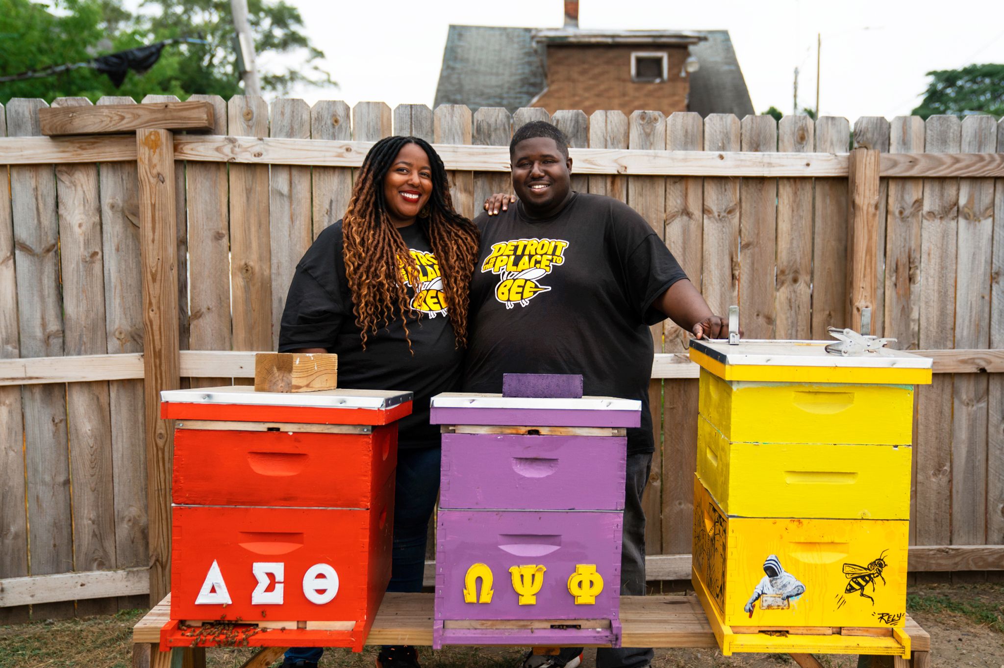 lindsay and paule jackson are cofounders of detroit hives