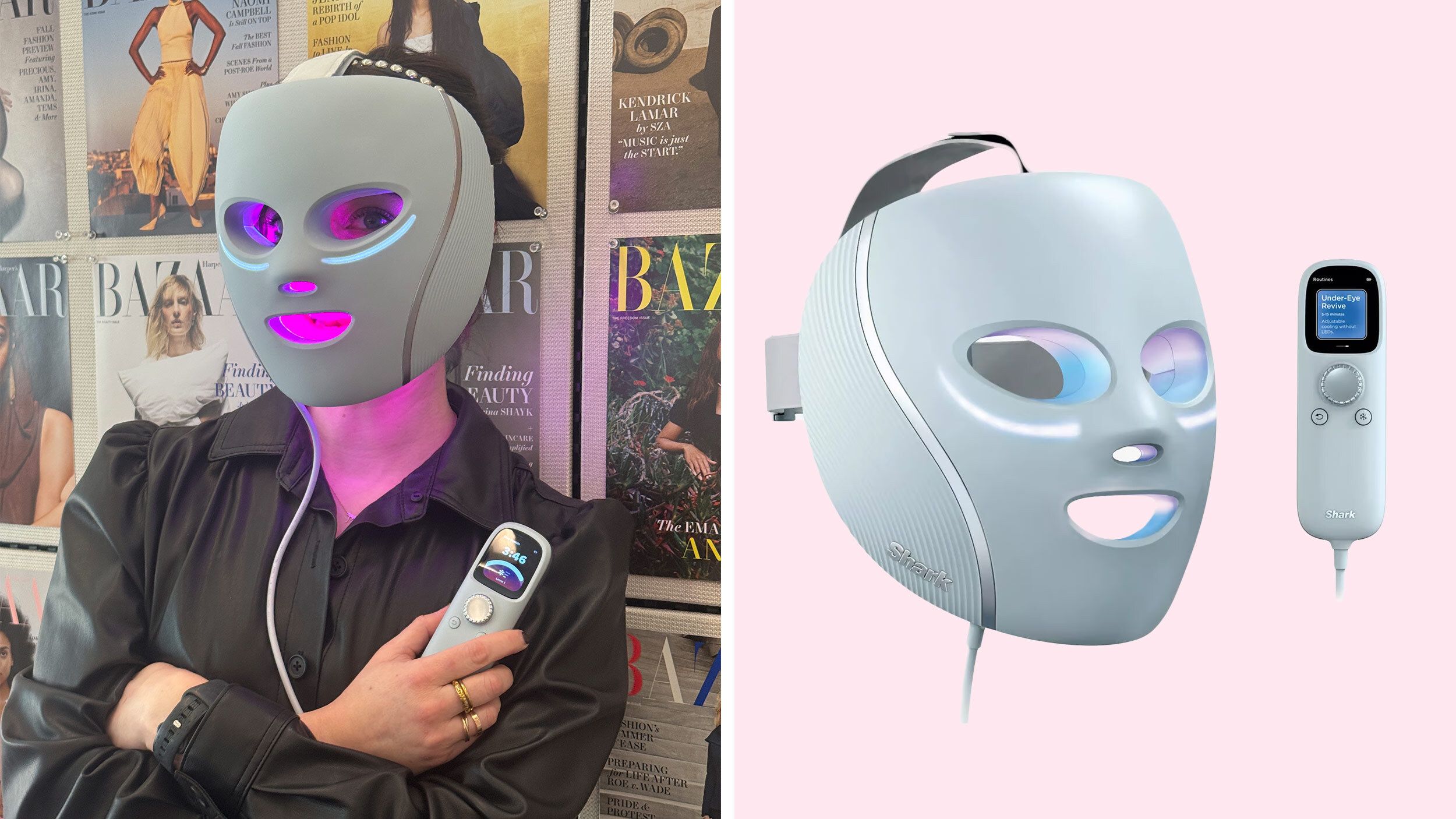 Is Shark's CryoGlow LED Face Mask Really Worth It?