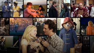 a collage featuring various scenes from different films or shows