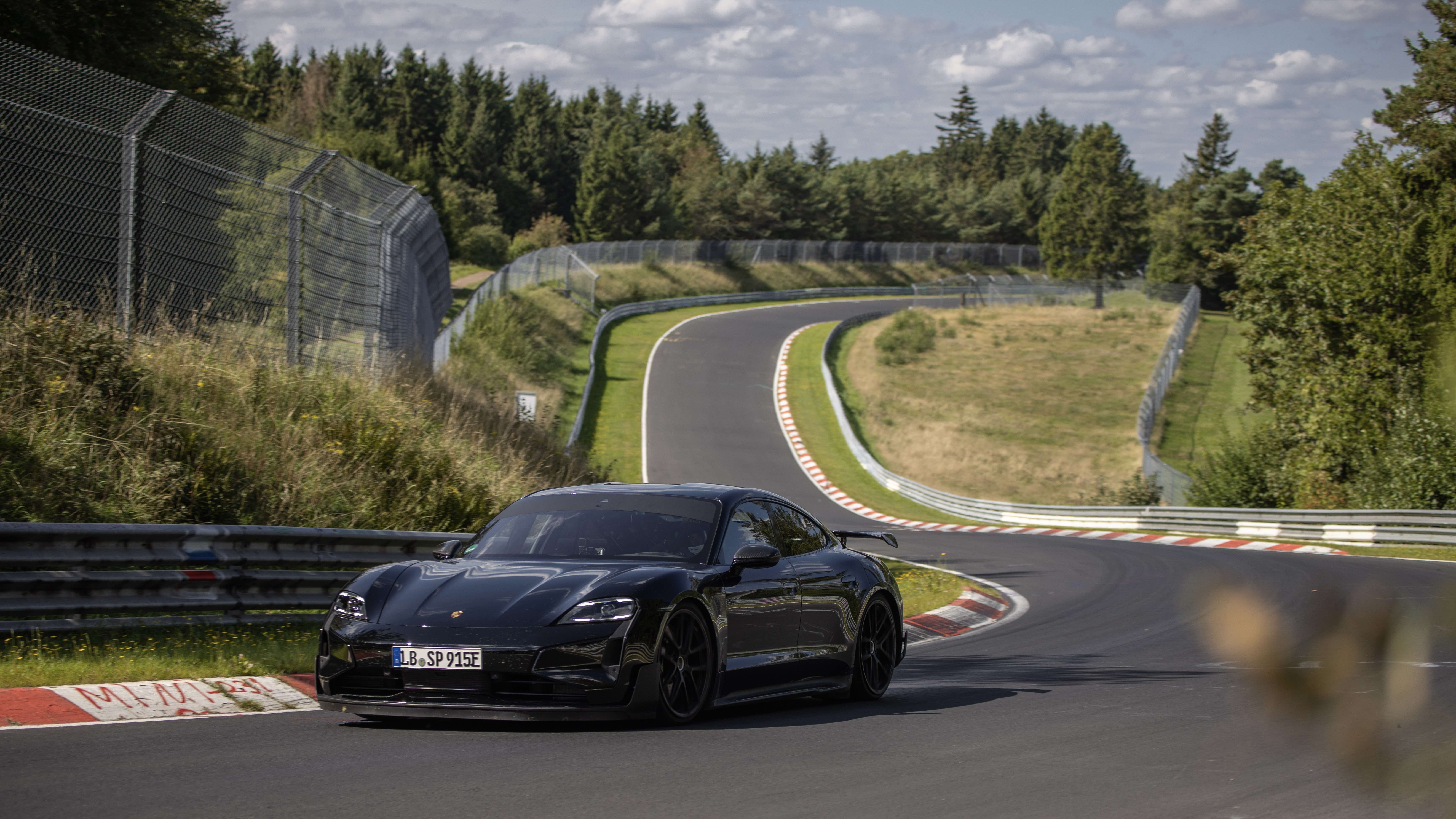 A Porsche Taycan Just Lapped The Nürburgring In 7:07.55