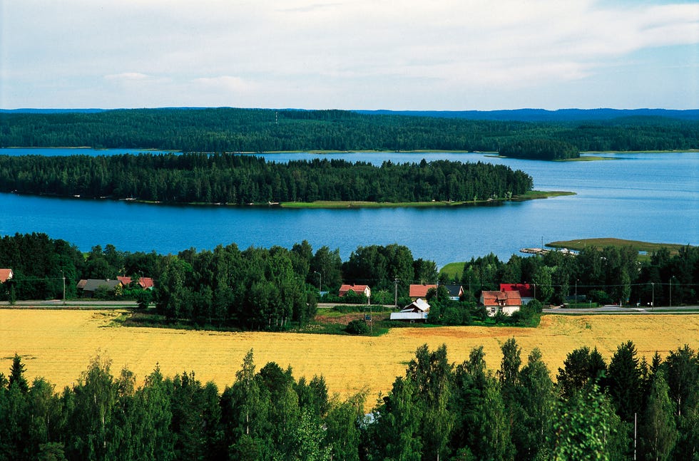 View of Lake Paijanne...