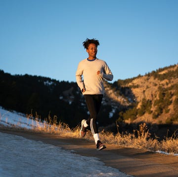 running running