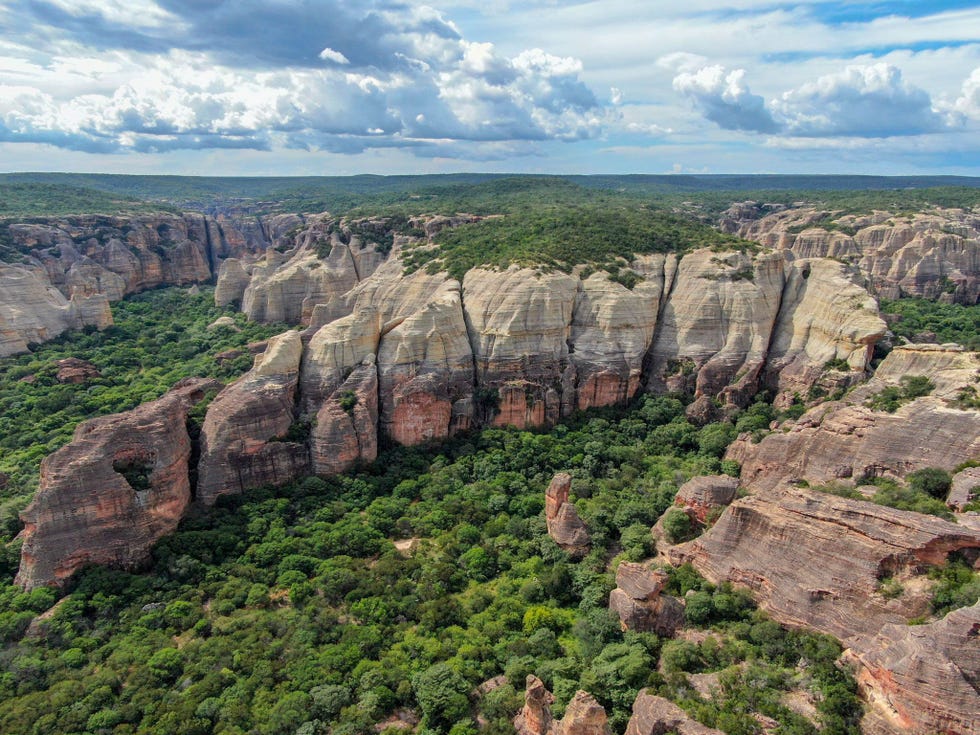 De archeologische vindplaats van de kapucijnapen ligt in Serra da Capivara een nationaal park in Brazili waar de apen ook nu nog stenen gebruiken om cashewnoten open te breken