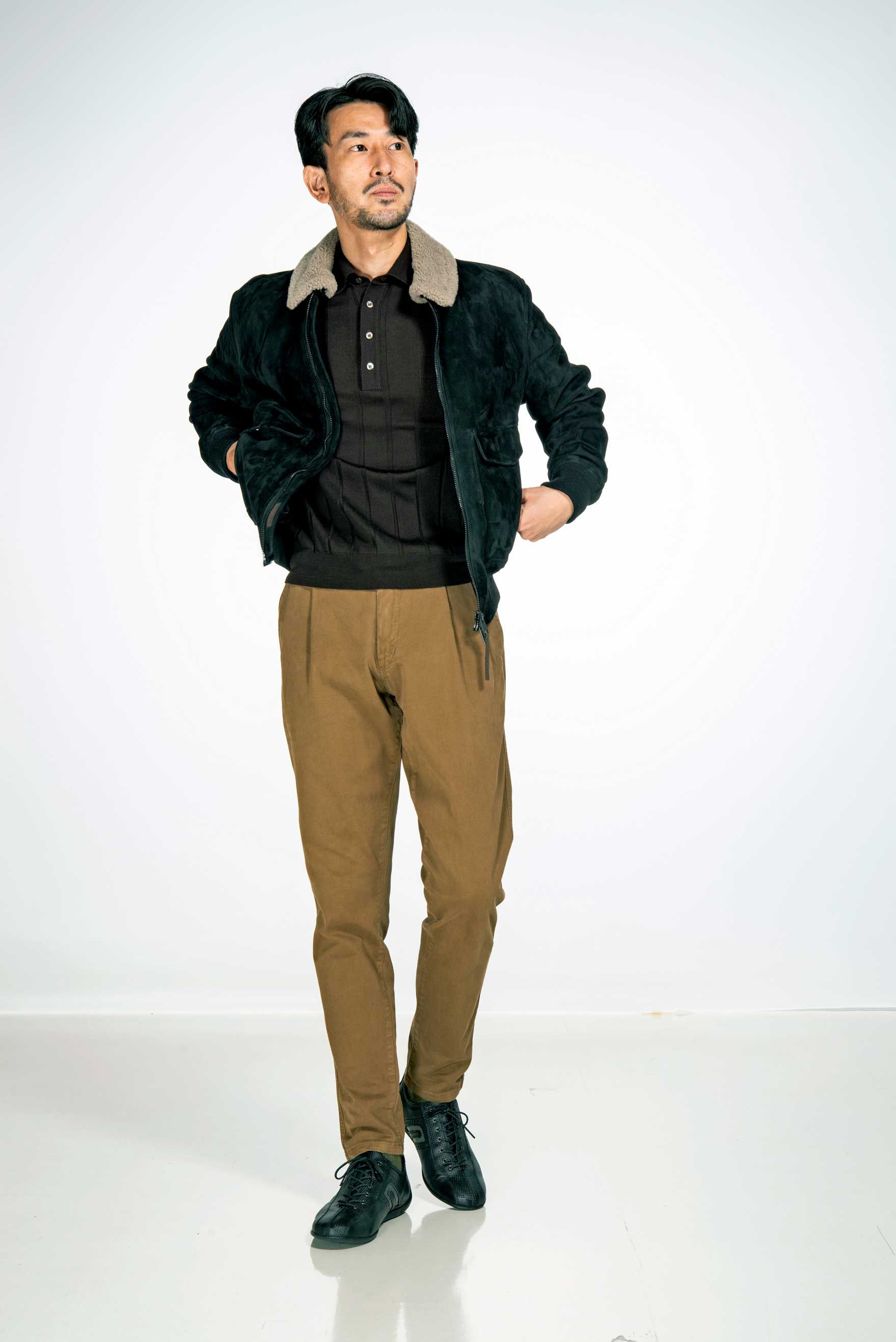 WISH FOR EVER ブルゾン アウター DRAW CODE VINTAGE LIKE SHORT
