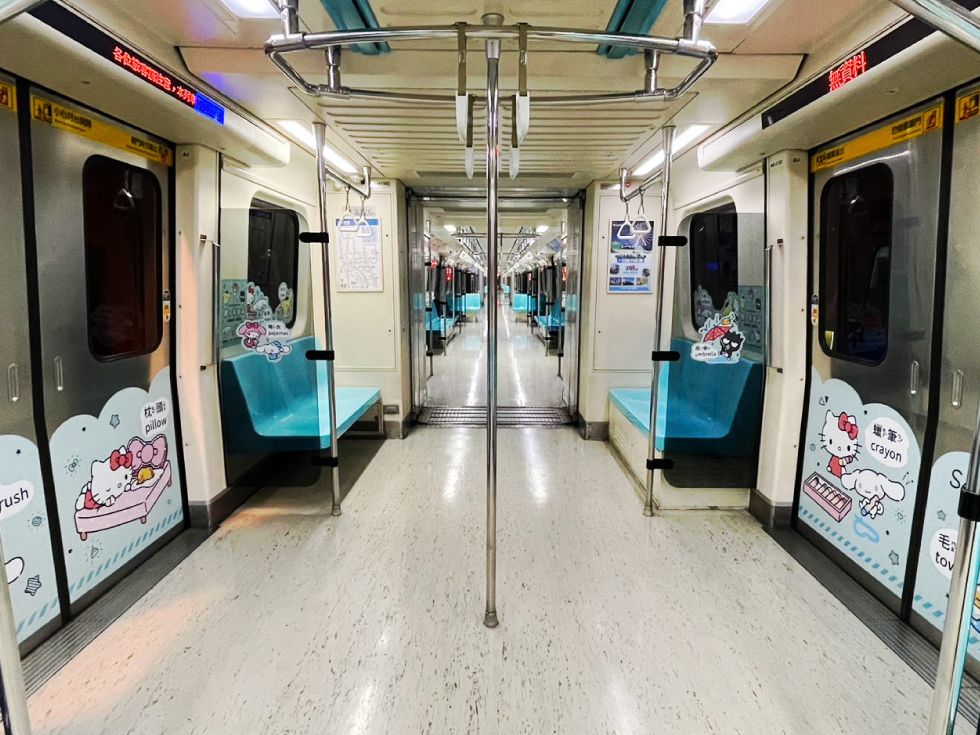 三麗鷗粉絲請進！台北捷運攜手三麗鷗跨界合作「夢幻彩繪列車、聯名限定商品」真的太可愛了