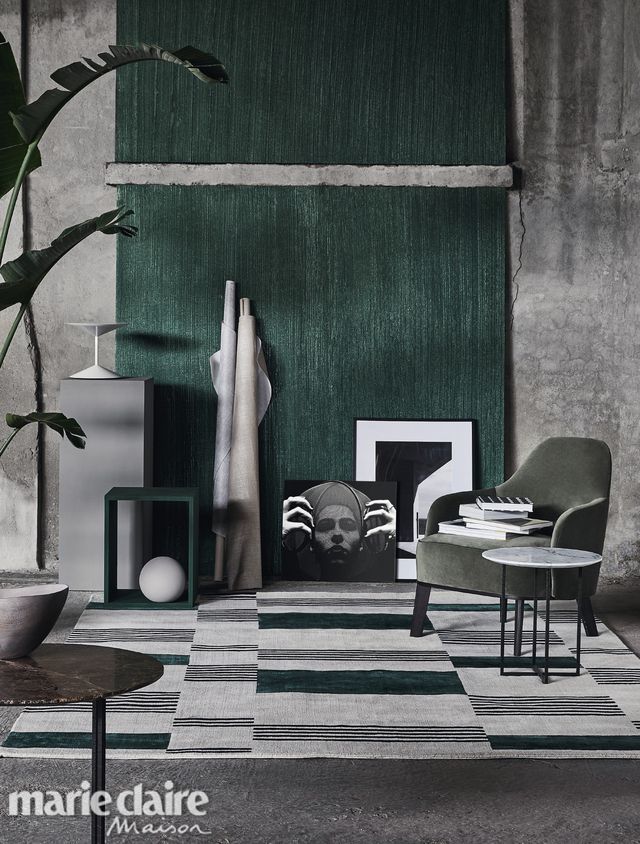 Green, Room, Furniture, Interior design, Table, Wall, Living room, Coffee table, House, Chair, 