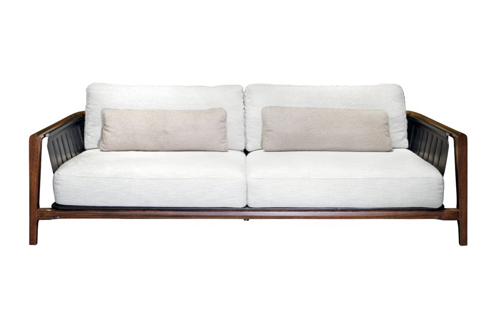 Furniture, Couch, Sofa bed, studio couch, Loveseat, Outdoor sofa, Outdoor furniture, Beige, Room, Chair, 