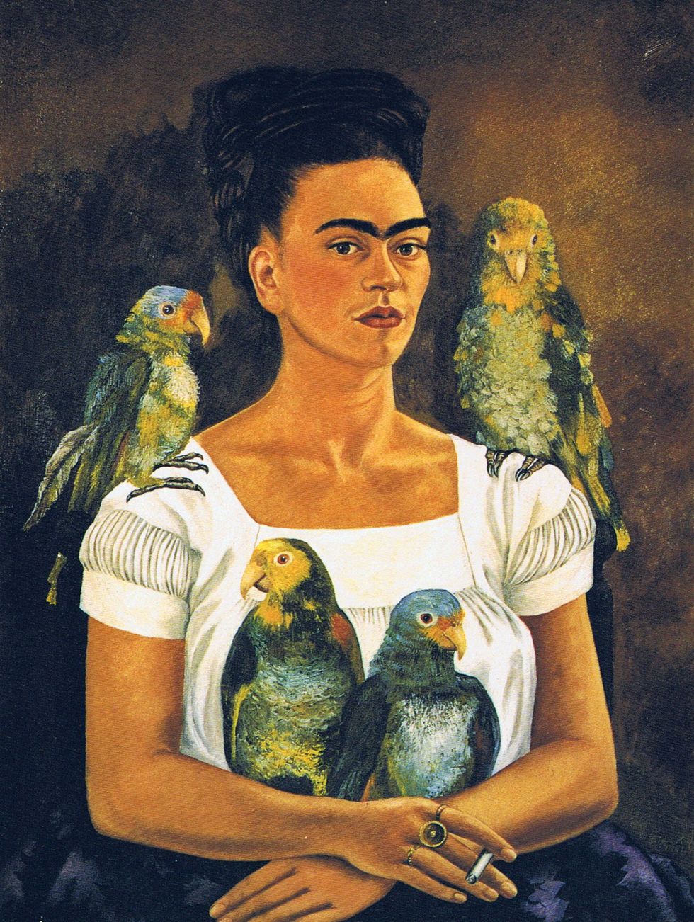Frida Kahlo verwierf wereldwijde faam met haar zelfportretten