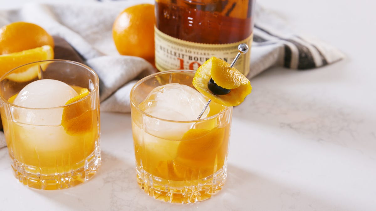 preview for A Flaming Orange Old Fashioned Is The Only Way To Drink One