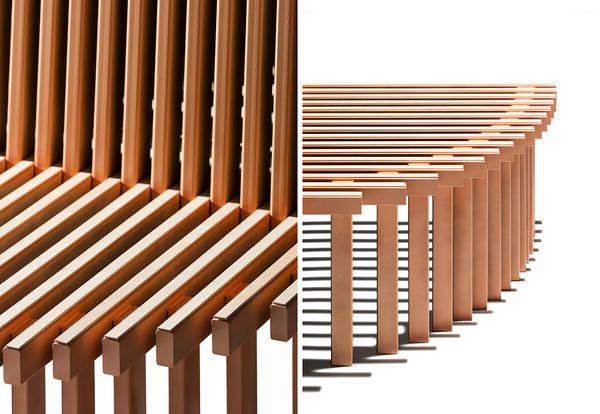 Line, Wood, Architecture, Furniture, Bench, Chair, Hardwood, Pattern, Facade, Column, 