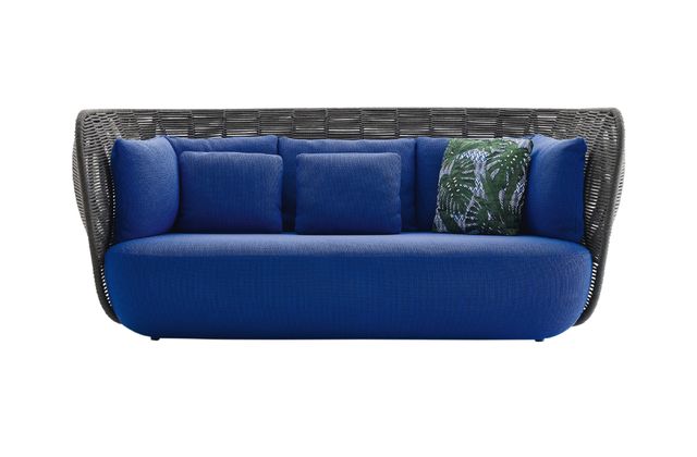Blue, Cobalt blue, Furniture, Couch, Electric blue, Turquoise, Club chair, studio couch, Chair, Loveseat, 