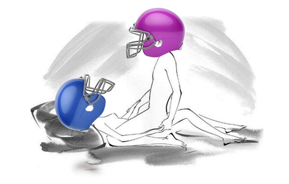 American Football Cartoon Porn - 7 Sex Positions You Can Try While Watching Football | Women's Health