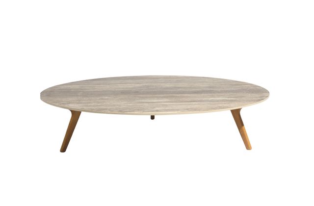 Furniture, Coffee table, Table, Oval, Plywood, Wood, Outdoor table, 