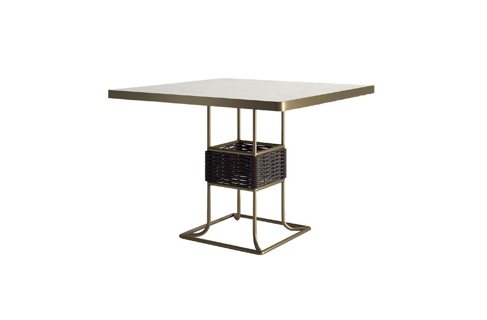 Furniture, Table, Outdoor table, End table, Rectangle, Coffee table, Desk, Metal, 