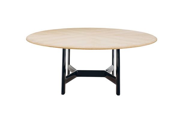 Furniture, Table, Coffee table, Outdoor table, Oval, Plywood, Wood, Outdoor furniture, End table, 