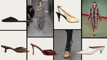 footwear collection featuring various styles of shoes
