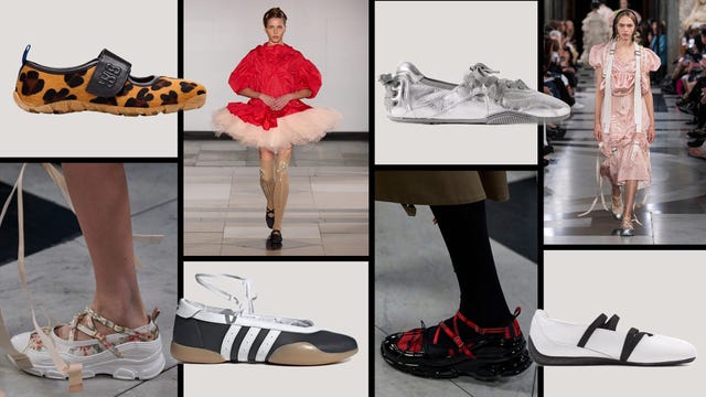 ballet sneakers trend