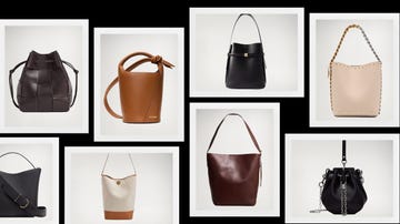 collection of various handbags displayed in a grid layout