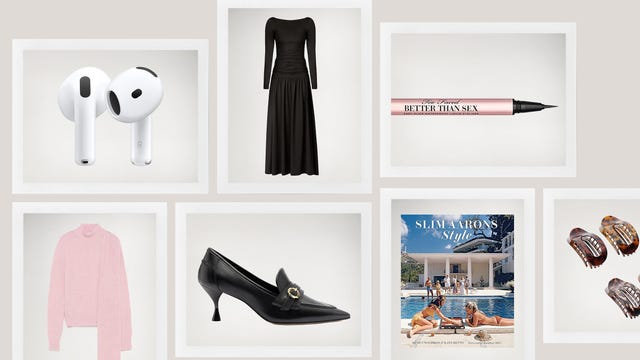 various fashion and lifestyle products displayed in an organized layout