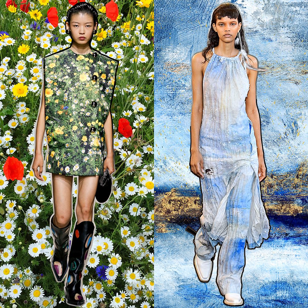 Digitized Versions of Nature Ruled the Runway For Spring 2020