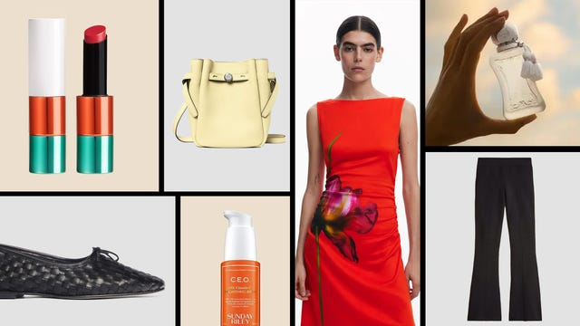 collage of editor fashion and beauty sale picks