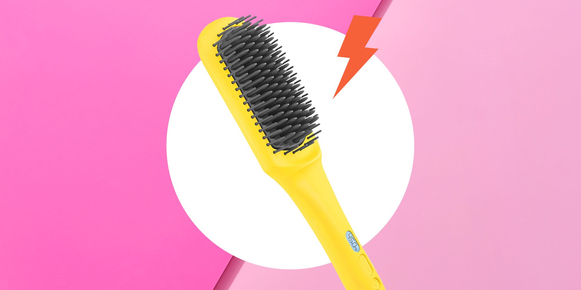 Dry bar straightener outlet brush