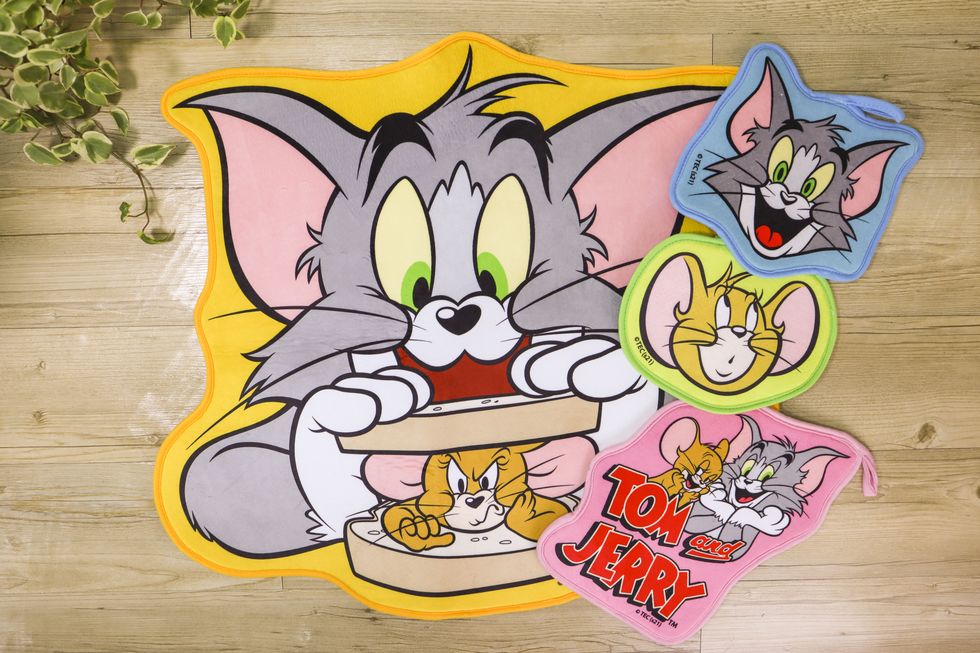 最經典的「湯姆貓與傑利鼠」特展來了！6大動畫場景神還原、近60款抱枕、髮帶等全新周邊必須入手