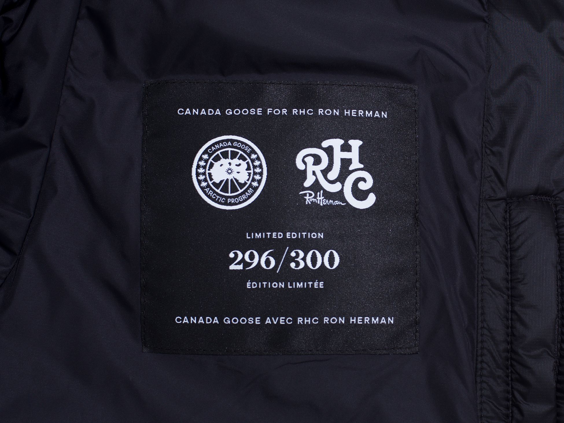 RHC ロンハーマン」誕生10周年。「カナダグース」との初別注アイテムを