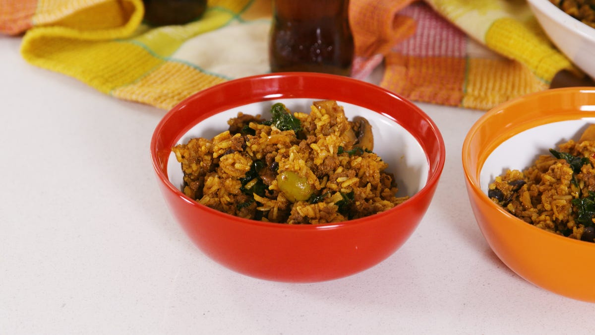 preview for Cozy Up With This Hearty Dirty Rice All Season Long