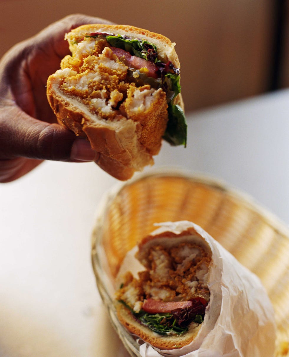fried catfish po’ boy