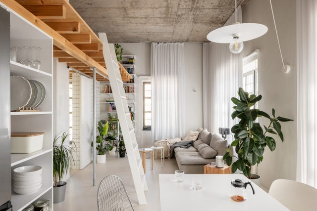 loft reformado con doble altura