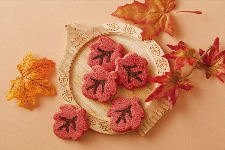 楓葉造型餅乾