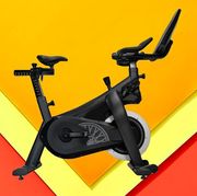 exercise machine, stationary bicycle, indoor cycling, exercise equipment, exercise, sports equipment, room, elliptical trainer, vehicle,