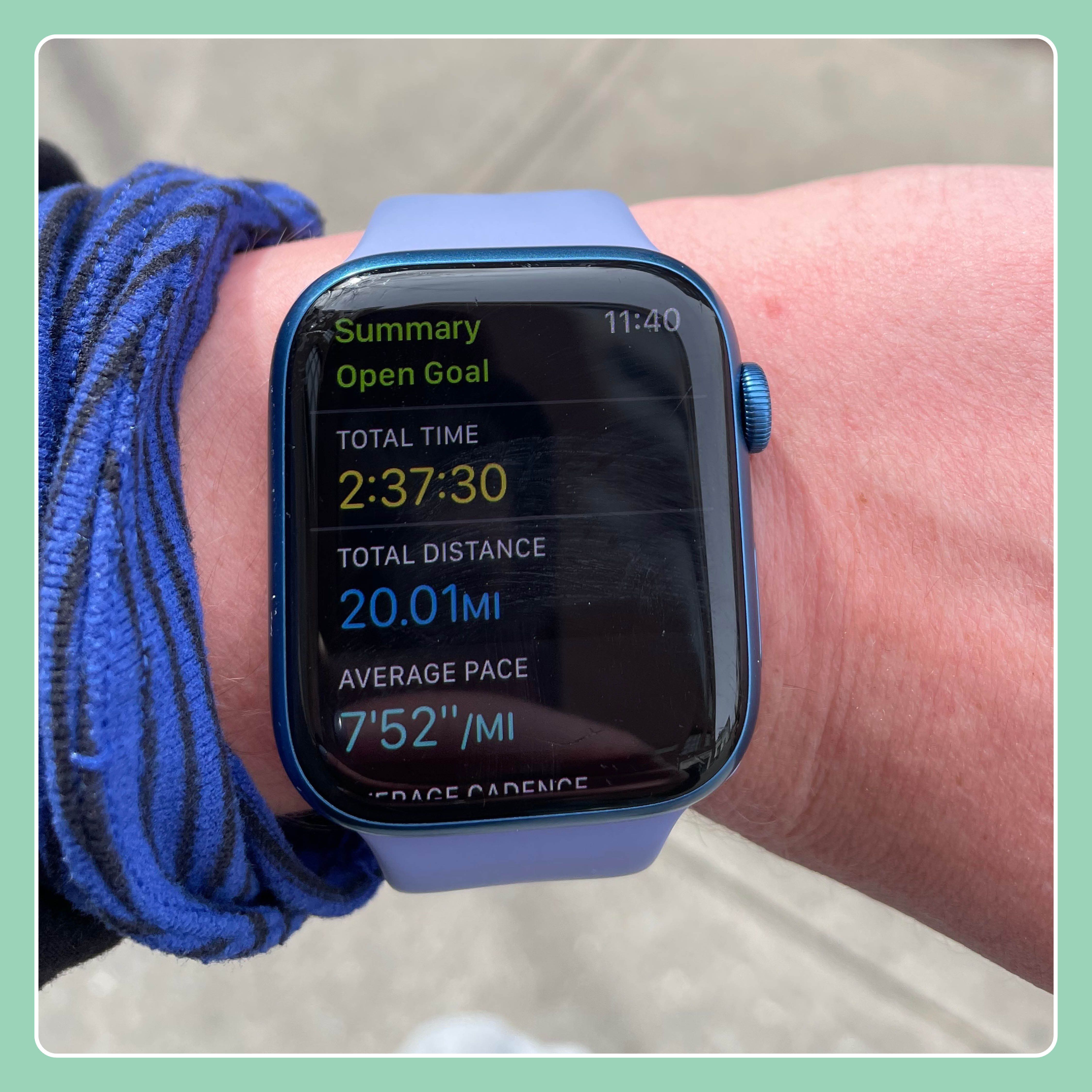 Apple watch marathon on sale training