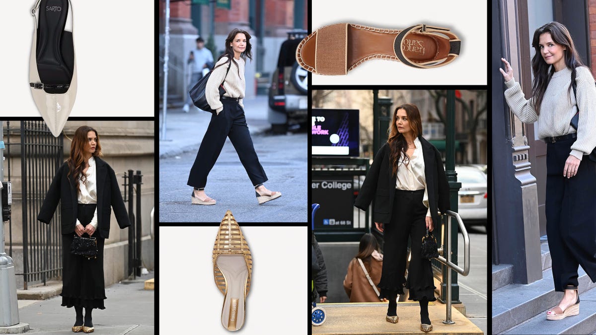 Katie Holmes’s Exact Heels and Flats Are Under $100 for Amazon Prime Day