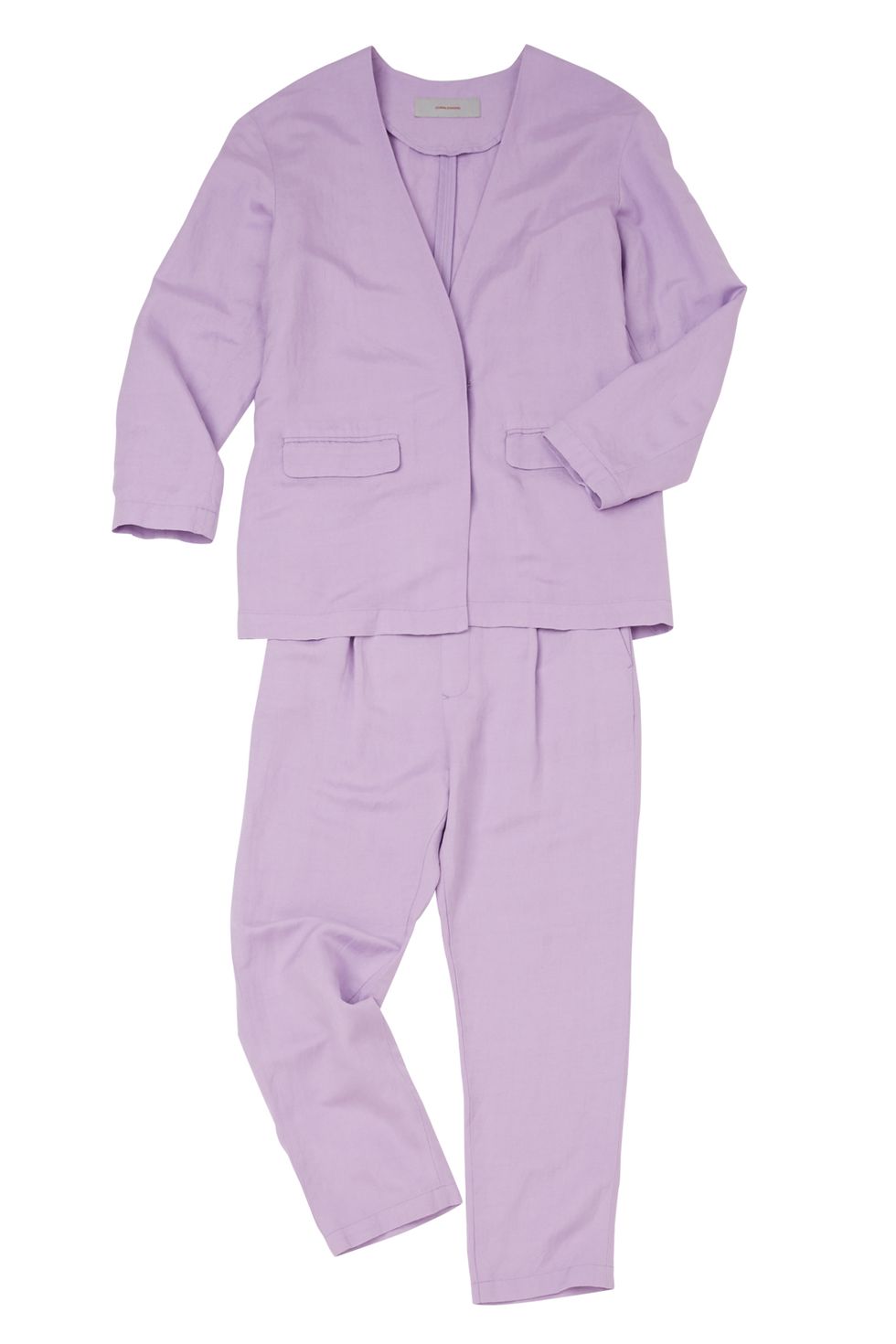 Clothing, Martial arts uniform, Purple, Pink, Product, Violet, Pajamas, Outerwear, Sleeve, Suit, 