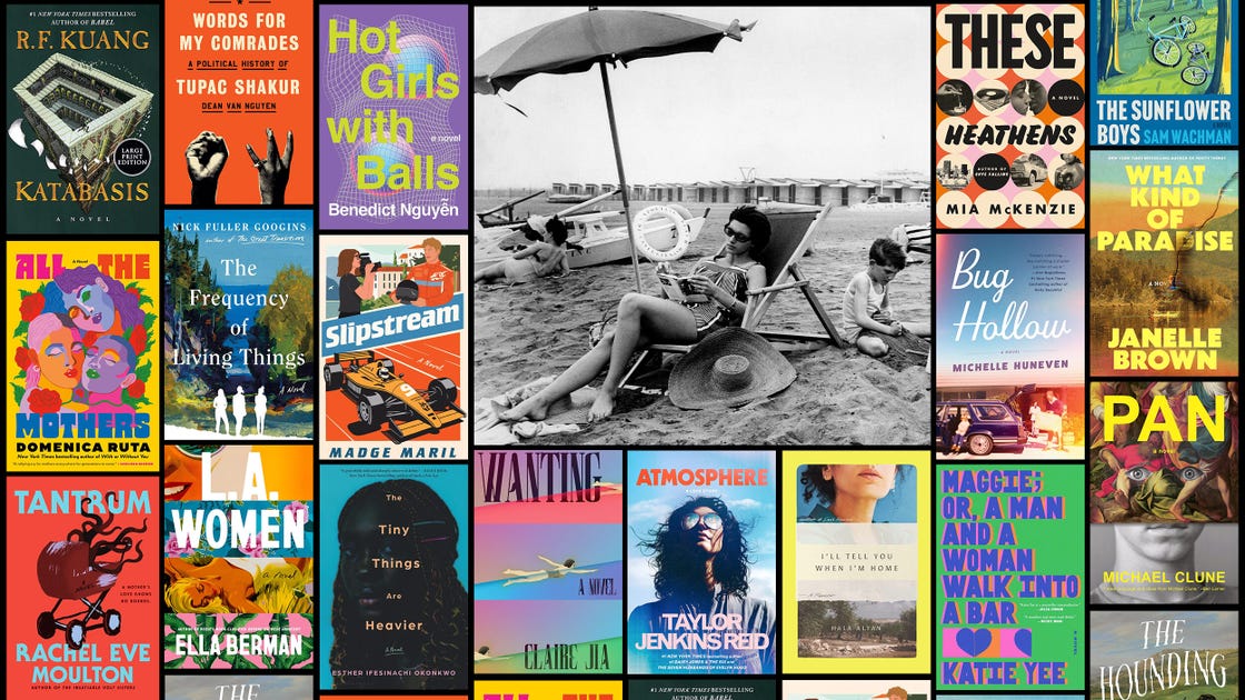 book collage