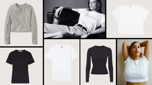 collection of various tshirts displayed in a grid format