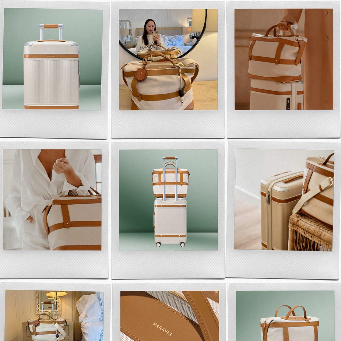 collection of travel bags highlighting stylish designs
