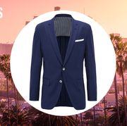 Suit, Clothing, Blazer, Outerwear, Formal wear, Jacket, Uniform, Tuxedo, Sleeve, Tie, 