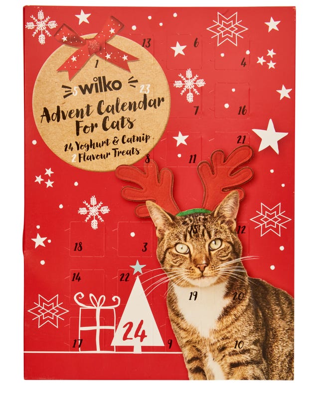 wilko pet advent calendars cats and dogs