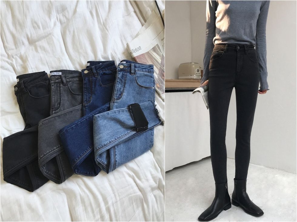 Jeans, Denim, Clothing, Black, Pocket, Waist, Fashion, Leg, Textile, Shoulder, 