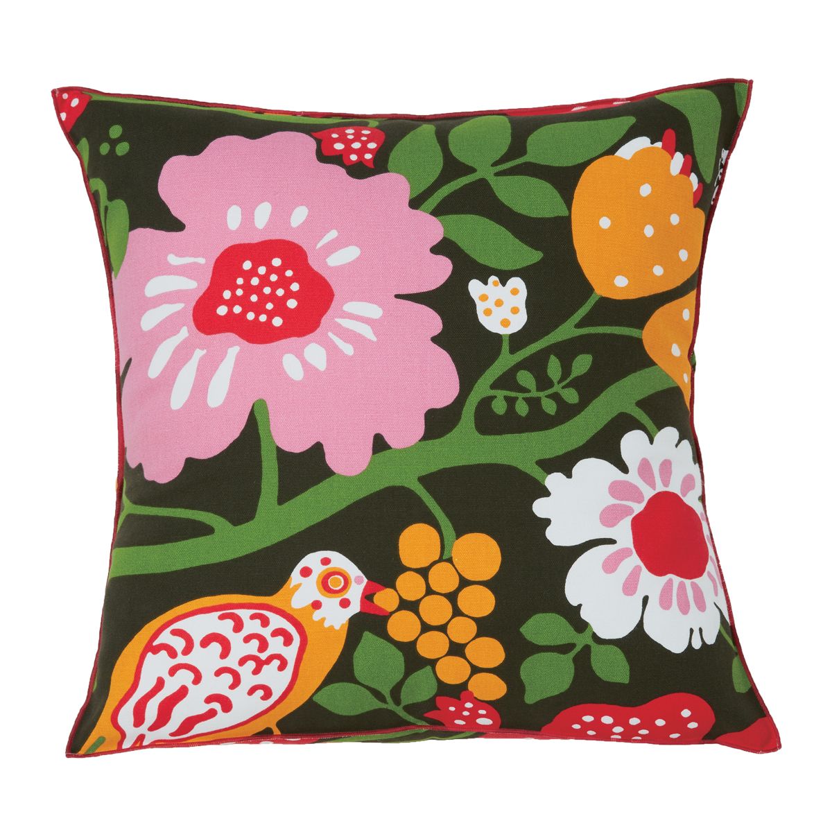* botanical cushion ❀ * ボタニカル柄 クッション ボタニカル柄フェザークッション | インテリアデコレーション