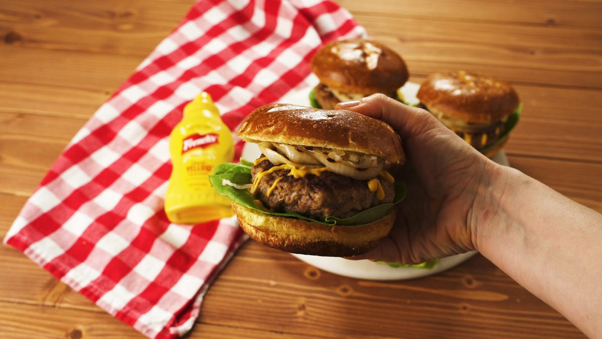 preview for Bratwurst Burgers Are The Best Way To Serve Sausage