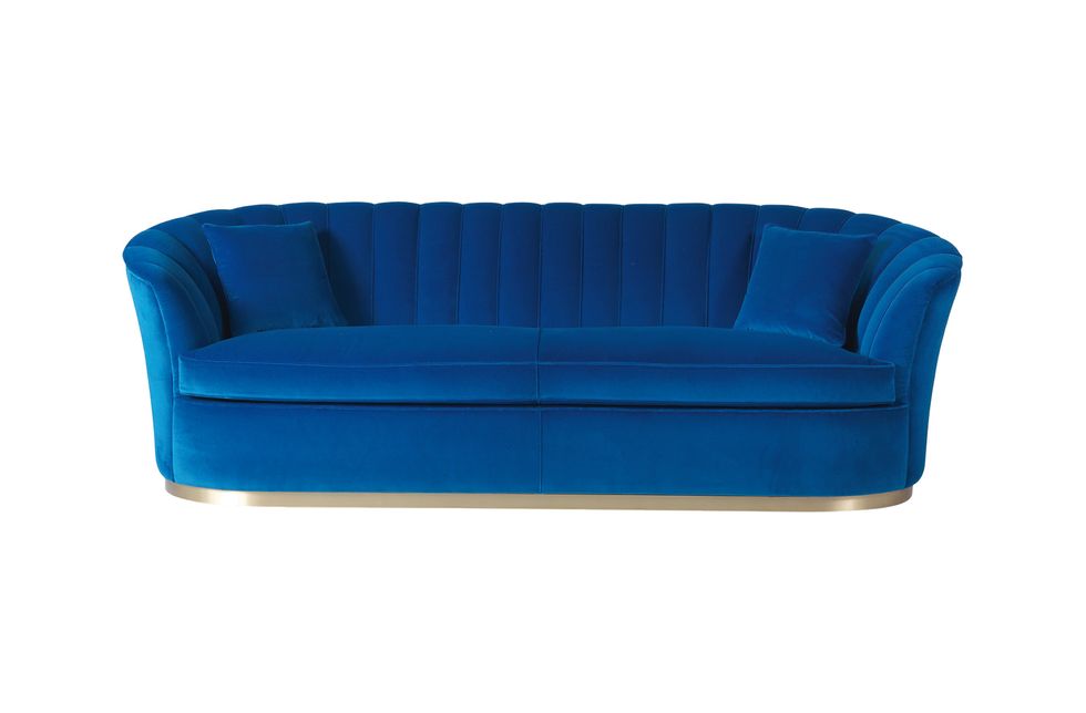 Cobalt blue, Blue, Turquoise, Furniture, Club chair, Aqua, Chair, Electric blue, Couch, Slipcover, 